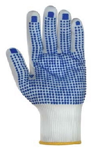 PVC Noppen-Handschuhe, Handschuh mit Noppen